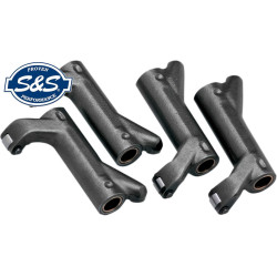 PartzBiz HD 900-4065A - S&S Cycle 1.625:1 Forged Roller Rocker Arms Arm Set Harley Evolution Twin Cam PartzBiz HD 900-4065A - S&S Cycle 1.625:1 Forged Roller Rocker Arms Arm Set Harley Evolution Twin Cam