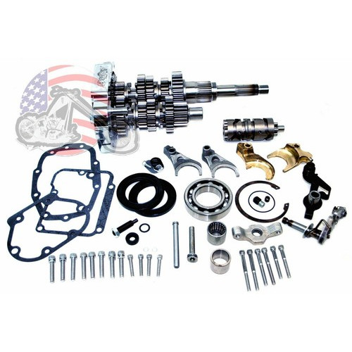 PartzBiz HD: 3441247-Ultima 6-Speed Transmission Builders Kit Harley Softail Dyna Touring Gear Set
