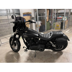 PartzBiz HD ACMMXFP-BLK - ACM Black Aluminum MX Motorcycle Platform Foot Peg Harley Dyna Sportster Softail PartzBiz HD ACMMXFP-BLK - ACM Black Aluminum MX Motorcycle Platform Foot Peg Harley Dyna Sportster Softail