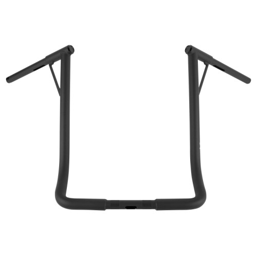 PartzBiz HD: 3488354-Burly Louie B 1-1/4” Ape Handlebars 19” Black Harley Notched Slotted Drilled PartzBiz HD: 3488354-Burly Louie B 1-1/4” Ape Handlebars 19” Black Harley Notched Slotted Drilled