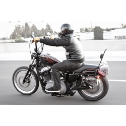 PartzBiz HD B13-1501B - Burly สีดำสูง Sissy บาร์ Pad พนักพิง Harley Sportster Xl 04-20 Chopper Bobber PartzBiz HD B13-1501B - Burly สีดำสูง Sissy บาร์ Pad พนักพิง Harley Sportster Xl 04-20 Chopper Bobber