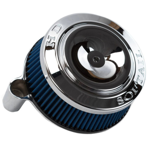 PartzBiz HD: 3460674-HD SOFTAIL Black Billet Sucker Air Cleaner Intake Big Filter Cover Harley FX FL PartzBiz HD: 3460674-HD SOFTAIL Black Billet Sucker Air Cleaner Intake Big Filter Cover Harley FX FL