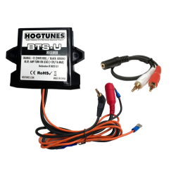 PartzBiz HD BTS-U - Hogtunes Universal Bluetooth Receiver 12V Fairing Adhesive Harley 98-13