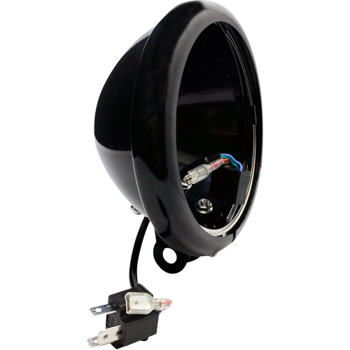 PartzBiz HD: -Custom Dynamics 5-3/4” Black Headlight Bucket Wire Adapter 2018+ Harley Softail