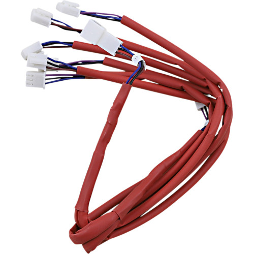 PartzBiz HD: -Custom Dynamics MPR Extension Harness Plug & Play for CD LED Lights 2120-1026 21201026 CD-BCM-PLUG-EXT free harley touring electra road street glide king Harley light replacement upgrade touring softail