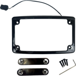 PartzBiz HD CD-CVO-MOUNT-B - Custom Dynamics Black License Plate Assembly Harley CVO Road Street Glide 14-Up PartzBiz HD CD-CVO-MOUNT-B - Custom Dynamics Black License Plate Assembly Harley CVO Road Street Glide 14-Up