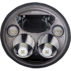 PartzBiz HD CDTB-7-IF-B - Custom Dynamics CDTB-7-IF-B Black Tru-Beam 7" LED Headlight 15-19 Indian | CDTB-7-IF-B PartzBiz HD CDTB-7-IF-B - Custom Dynamics CDTB-7-IF-B Black Tru-Beam 7" LED Headlight 15-19 Indian | CDTB-7-IF-B