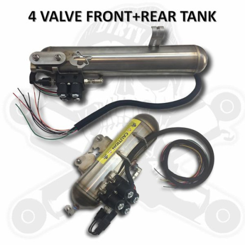 PartzBiz HD: 3491396-Dirty Air Stainless Steel Tank 4 Valve Manifold Rear & Front 1/8” Harley Touring PartzBiz HD: 3491396-Dirty Air Stainless Steel Tank 4 Valve Manifold Rear & Front 1/8” Harley Touring