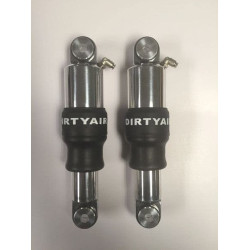 PartzBiz HD DA-RS01AVROD-B-CHR - Dirty Air Rear Chrome Billet Air Ride Shocks Suspension Pair Harley V-Rod 01-19 PartzBiz HD DA-RS01AVROD-B-CHR - Dirty Air Rear Chrome Billet Air Ride Shocks Suspension Pair Harley V-Rod 01-19