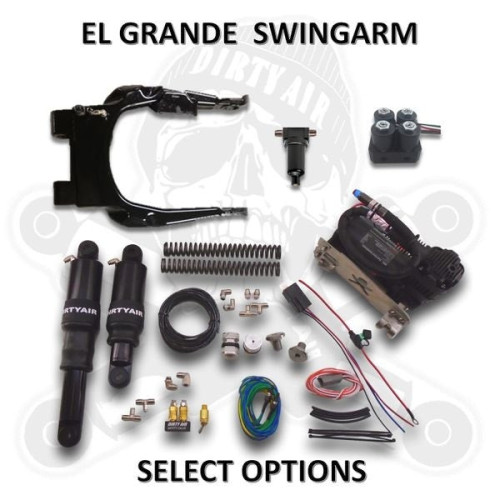 PartzBiz HD: 3485647-Dirty Air El Grande Swingarm Tank Front Rear System Fast Up Kit Harley Touring PartzBiz HD: 3485647-Dirty Air El Grande Swingarm Tank Front Rear System Fast Up Kit Harley Touring