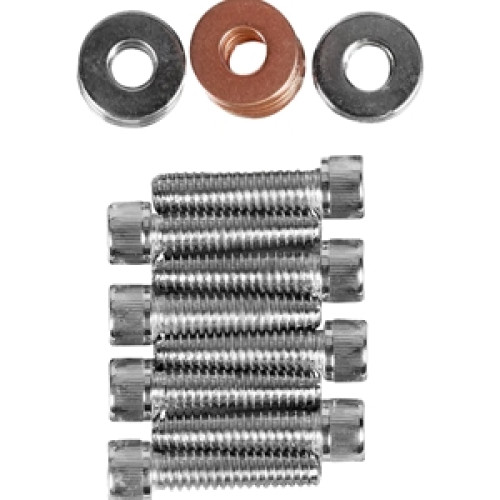 PartzBiz HD: 3488137-Drag Rocker Box Socket Bolt Flat Kit Chrome Knurled Harley Sportster XL 86-03 PartzBiz HD: 3488137-Drag Rocker Box Socket Bolt Flat Kit Chrome Knurled Harley Sportster XL 86-03