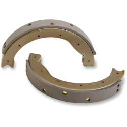 PartzBiz HD DS-325342 - High Quality Front FLH Rear Ironhead Replacement Brake Shoes Harley Sportster KH