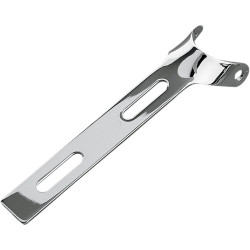 PartzBiz HD DS-902013 - Drag Specialties Chrome Universal 7 Inch Seat Hinge Bracket Square End Harley