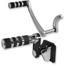PartzBiz HD DS16220528 - Jaybrake J-FL Series Chrome Multi-Band Forward Control รุ่น Harley Touring | เจ-970เจเอฟแอล-172