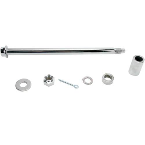 PartzBiz HD: 3477677-Drag Chrome Axle Kit Package Rear 12-5/8” 3/4” Harley Softail 00-07  Twin Cam