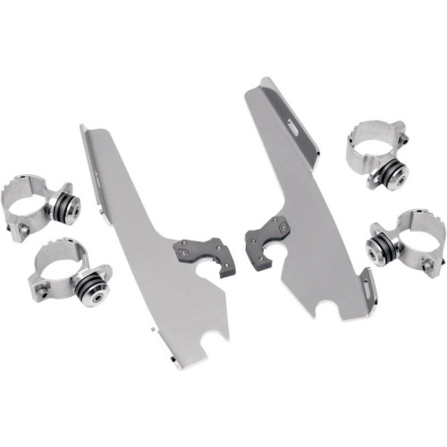 PartzBiz HD: 4409563-Memphis Shades Polished Trigger Lock Mount Batwing Fats Slims FXST FXDWG | MEM8968 PartzBiz HD: 4409563-Memphis Shades Polished Trigger Lock Mount Batwing Fats Slims FXST FXDWG | MEM8968