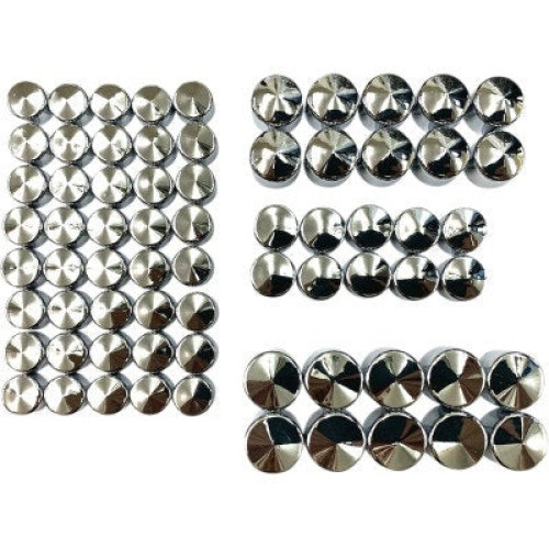 PartzBiz HD: 4417510-Drag Black Standard Engine Trans Primary Bolt Cover Kit Harley Dyna 06-17 | 2401-0705