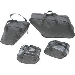 PartzBiz HD EX000535 - Saddlemen 4 Piece Saddlebag Packing Cube Liner Set Harley Davidson FLH Touring
