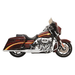 PartzBiz HD FLH-737 - Bassani Road Rage Chrome 2 Into 1 ท่อไอเสีย Harley Touring Bagger 2010-2016 PartzBiz HD FLH-737 - Bassani Road Rage Chrome 2 Into 1 ท่อไอเสีย Harley Touring Bagger 2010-2016
