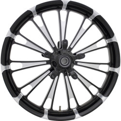PartzBiz HD FUL-233-BC-ABST - Coastal Moto Fuel ขอบล้อหน้า Black Cut 23 x 3.75‚” DD ABS Harley Touring 08+ PartzBiz HD FUL-233-BC-ABST - Coastal Moto Fuel ขอบล้อหน้า Black Cut 23 x 3.75‚” DD ABS Harley Touring 08+
