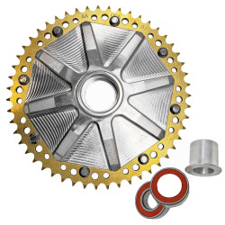 PartzBiz HD G2CC51-11 - 51 Tooth Black Anodized Cush Drive Chain Conversion Sprocket Harley Touring 09+ PartzBiz HD G2CC51-11 - 51 Tooth Black Anodized Cush Drive Chain Conversion Sprocket Harley Touring 09+