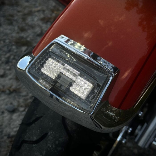 PartzBiz HD: -Custom Dynamics LED White Front Fender Tip Light for Harley FL Models PartzBiz HD: -Custom Dynamics LED White Front Fender Tip Light for Harley FL Models