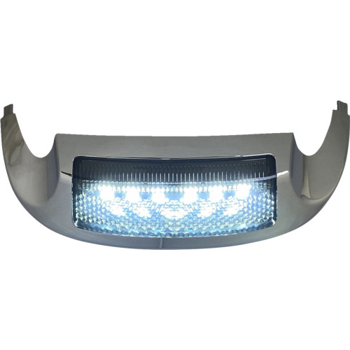 PartzBiz HD: -Custom Dynamics Front Fender Smoke Lens White LED Tip for '14 and Newer HD Touring GEN-FT-WS GEN-FT-LED-S PartzBiz HD: -Custom Dynamics Front Fender Smoke Lens White LED Tip for '14 and Newer HD Touring GEN-FT-WS GEN-FT-LED-S