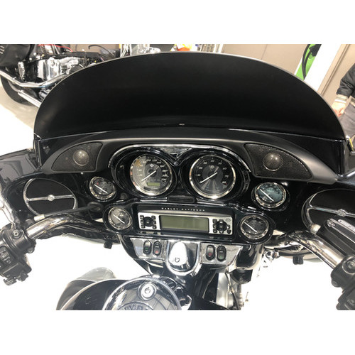 PartzBiz HD: 3449481-Hogtunes Black Chrome Hog Pod Inner Fairing Dash Trim Tweeter Kit Harley Batwing PartzBiz HD: 3449481-Hogtunes Black Chrome Hog Pod Inner Fairing Dash Trim Tweeter Kit Harley Batwing