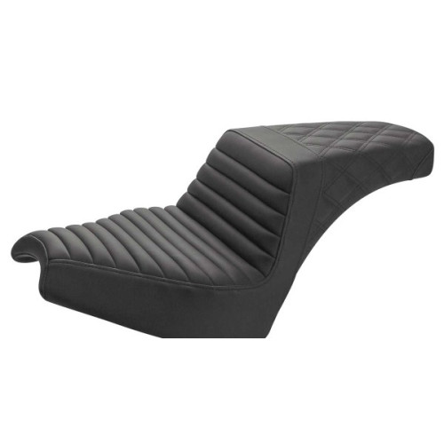 PartzBiz HD: 3483069-Saddlemen Step Up 2-Up Seat Lattice Tuck-n-Roll สีดำ GelCore Indian Chief 2022 PartzBiz HD: 3483069-Saddlemen Step Up 2-Up Seat Lattice Tuck-n-Roll สีดำ GelCore Indian Chief 2022