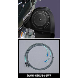 PartzBiz HD JAWH-HSGU14-LWR - J&M Corp ROKKER Lower Front Fairing Speaker Wire Harness 2014-20 Harley Touring PartzBiz HD JAWH-HSGU14-LWR - J&M Corp ROKKER Lower Front Fairing Speaker Wire Harness 2014-20 Harley Touring