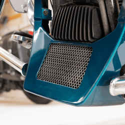 PartzBiz HD KWS-01-0615-C - Klock Werks Oil Cooler Guard Cover Accent Chrome Mesh Harley Touring Bagger 17+ PartzBiz HD KWS-01-0615-C - Klock Werks Oil Cooler Guard Cover Accent Chrome Mesh Harley Touring Bagger 17+