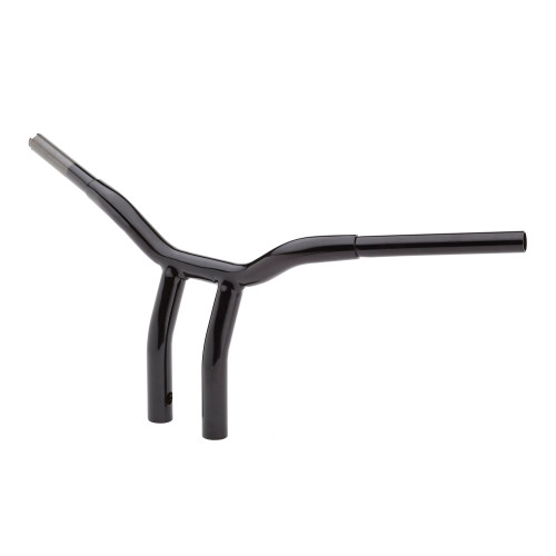 PartzBiz HD: 3460725-LA Choppers 1 1/4‚” Black Kage Fighter 8‚” T Bars แฮนด์แบบดึงกลับ Harley FXD
