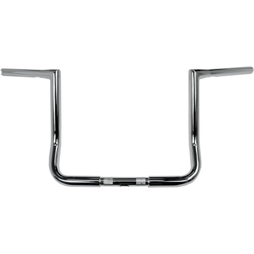 PartzBiz HD: 3486629-LA Choppers 12” Chrome 1.25” Twin Peaks Touring Handlebars Bars Harley Batwing