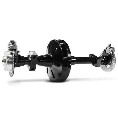 PartzBiz HD: 3456852-Trike Axle Conversion Kit Rear End Differential Harley Chopper Chain Drive Black
