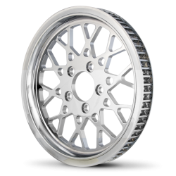 PartzBiz HD M-PL-0202 - DNA Chrome 1-1/2” 70 Tooth Mesh Rear Pulley Harley Chopper Softail Bobber FXST PartzBiz HD M-PL-0202 - DNA Chrome 1-1/2” 70 Tooth Mesh Rear Pulley Harley Chopper Softail Bobber FXST