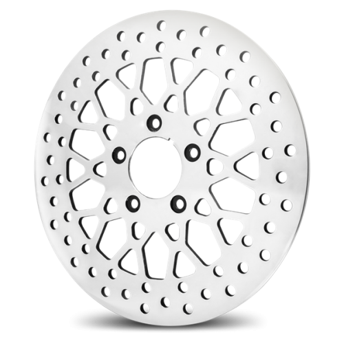PartzBiz HD: 3458429-New 11.5” Mesh Front Brake Rotor 84-2013 Harley Softail Dyna Sportster Touring