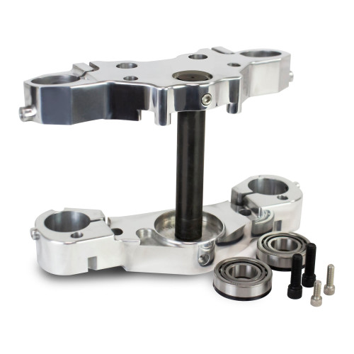 PartzBiz HD: 3447660-DNA Raked Triple Trees 6 องศา Bolt On Kit Harley Touring Bagger 23 ล้อ 14-21