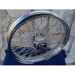 PartzBiz HD M21520942 - USA DNA Chrome 21” X 3.5” 80 Spoke Front Wheel Rim 2008-2020 Harley Touring PartzBiz HD M21520942 - USA DNA Chrome 21” X 3.5” 80 Spoke Front Wheel Rim 2008-2020 Harley Touring