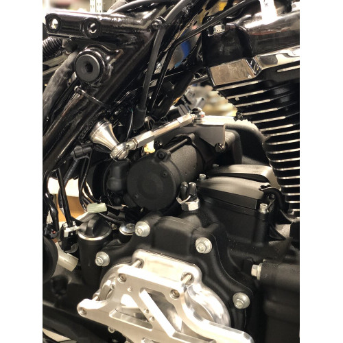 PartzBiz HD: 3481945-Alloy Art CNC Machined Touring Frame Stabilizer Kit 2017+ Harley Touring PartzBiz HD: 3481945-Alloy Art CNC Machined Touring Frame Stabilizer Kit 2017+ Harley Touring