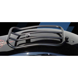 PartzBiz HD MWL-137-18 - Motherwell Chrome 7 Solo Luggage Rack Harley Softail Heritage Classic Deluxe 18+