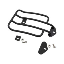 PartzBiz HD MWL-216-GB - Motherwell 6” x 8” Solo Luggage Rack Gloss Black Steel Harley XL Sportster 04-20