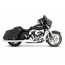PartzBiz HD PART#200-0104C - Rinehart Chrome 2-in-1 Pipe & Tip Header 1998-2008 ท่อไอเสีย Harley Touring PartzBiz HD PART#200-0104C - Rinehart Chrome 2-in-1 Pipe & Tip Header 1998-2008 ท่อไอเสีย Harley Touring