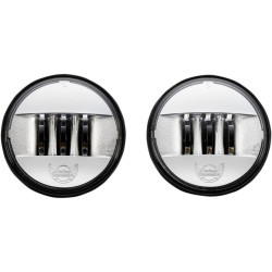PartzBiz HD PB-45-C - Custom Dynamics PB-45-C Chrome 4.5" ProBEAM Pro Beam Passing Lamps Harley