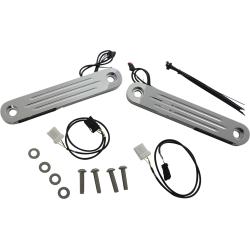 PartzBiz HD PB-DS2-14-C - Custom Dynamics Chrome ProBEAM Dynamic Strips V2 สัญญาณไฟเลี้ยวด้านหน้า Harley Touring 96-Up PartzBiz HD PB-DS2-14-C - Custom Dynamics Chrome ProBEAM Dynamic Strips V2 สัญญาณไฟเลี้ยวด้านหน้า Harley Touring 96-Up