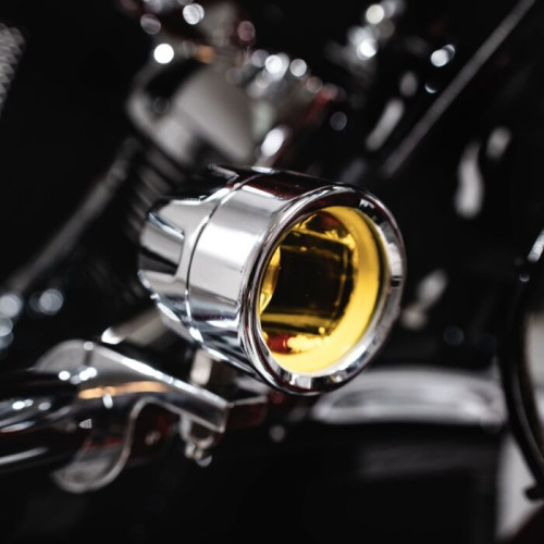 PartzBiz HD: -Custom Dynamics ProBeam Black LED Halo Fog Lamps Harley Touring FLH/T 14-Up 2014-2019 FLTCU FLHX FLHR FLTR FLHT FLTRX electra road street glide ultra light 2001-2195 20012195