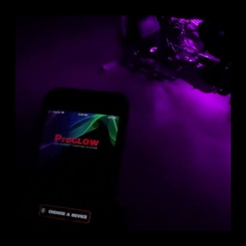 PartzBiz HD: -Custom Dynamics PG-WL-B Gloss Black ProGLOW Color Changing LED Wheel Lights