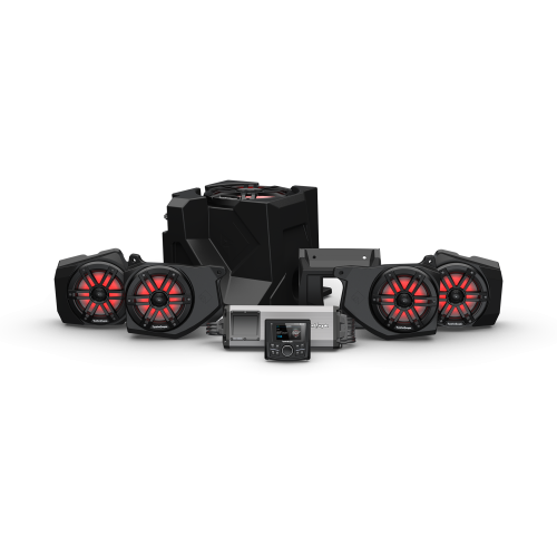 PartzBiz HD: 3485766-Rockford Stage 4 Audio Speakers System Plug-n-Play BT Polaris Ranger 18-22