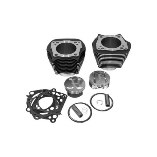 PartzBiz HD: 3490023-Revolution Bolt-On Big Bore Cylinder Kit 128” Cut Granite Harley M-Eight M8 17+ PartzBiz HD: 3490023-Revolution Bolt-On Big Bore Cylinder Kit 128” Cut Granite Harley M-Eight M8 17+