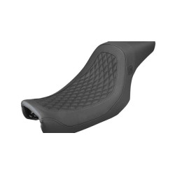 PartzBiz HD SM8064DB - Saddlemen Black Pro Series Speed Merchant 2-Up Front Seat Harley Dyna FXD 06+ PartzBiz HD SM8064DB - Saddlemen Black Pro Series Speed Merchant 2-Up Front Seat Harley Dyna FXD 06+