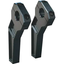 PartzBiz HD TD-R22-06B - Todd’s Cycle Black 6” Rise Pullback Handlebar Riser Kit 1-1/8” Clamping Harley PartzBiz HD TD-R22-06B - Todd’s Cycle Black 6” Rise Pullback Handlebar Riser Kit 1-1/8” Clamping Harley
